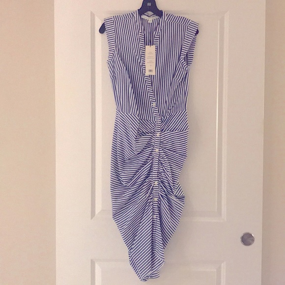 Veronica Beard Dresses & Skirts - Veronica Beard Ruched Shirt Dress